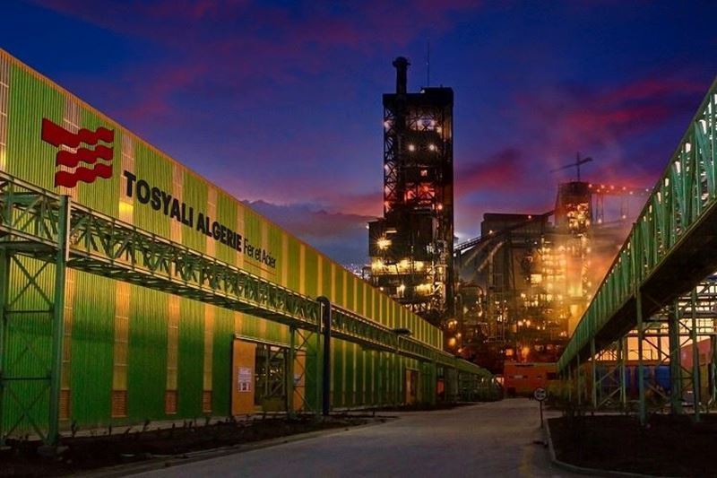 Tosyalı Algerie'nın Cezayir'deki yassı çelik üretim tesisi faaliyete geçti