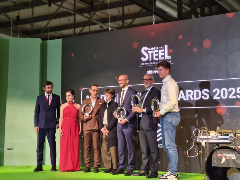 Made in Steel 2025 fuarında 'Özel Mansiyon' ödülünün sahibi Acciaierie Venete SPA oldu