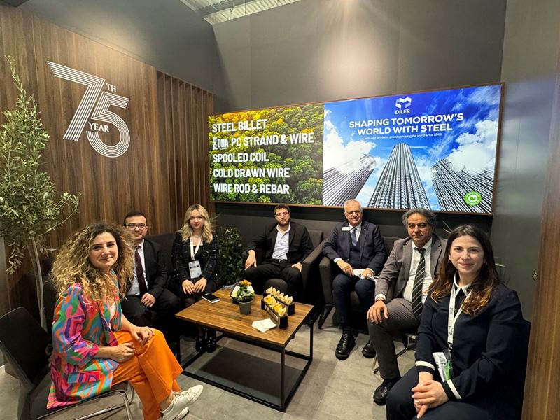 SteelRadar ve Diler Holding, Made in Steel 2025'te ilişkilerini güçlendirdi