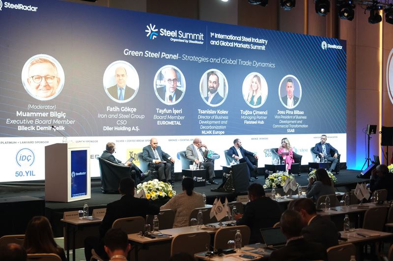 Çelikte yeşil dönüşüm ve ticaret savaşları Steel Summit 2025’te masaya yatırıldı