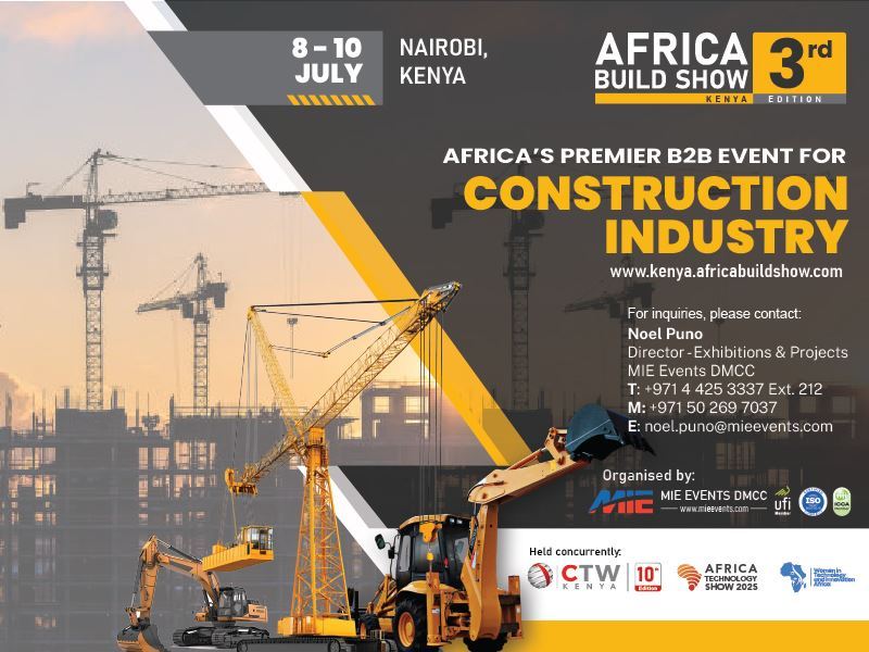 Africa Build Show Kenya 2025 to Spotlight East Africa’s construction and infrastructure boom