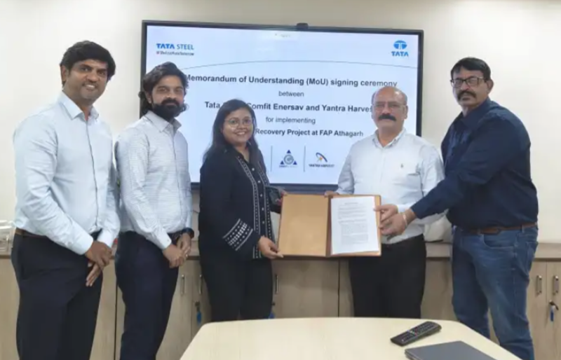 Tata Steel launches waste heat recovery project at Athagarh plant
