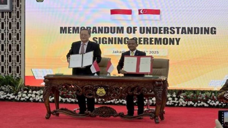 Historic cooperation between Singapore and Indonesia for clean energy