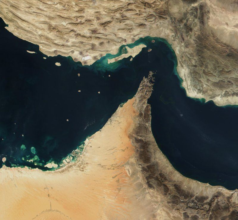Iran closed the Strait of Hormuz following the Israeli attacks