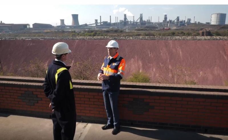 British Steel'den 500 milyon sterlinlik demiryolu anlaşması