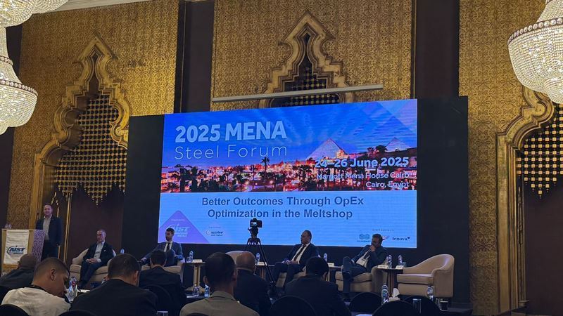 Technological Advancements and Innovation in Steel Manufacturing panel organized at MENA Steel Forum 2025