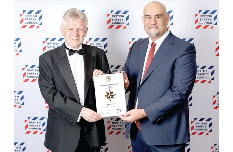 SULB, British Safety Council’dan 2025 uluslararası güvenlik ödülü aldı
