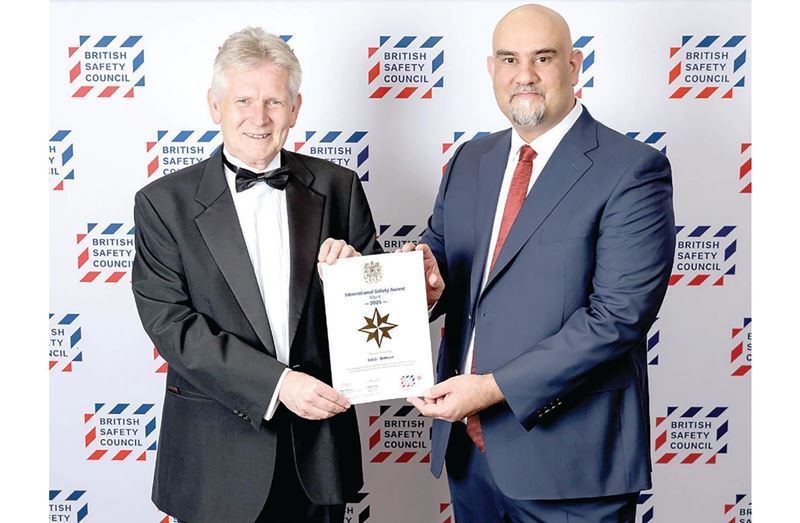 SULB receives 2025 International Safety Award from the British Safety Council