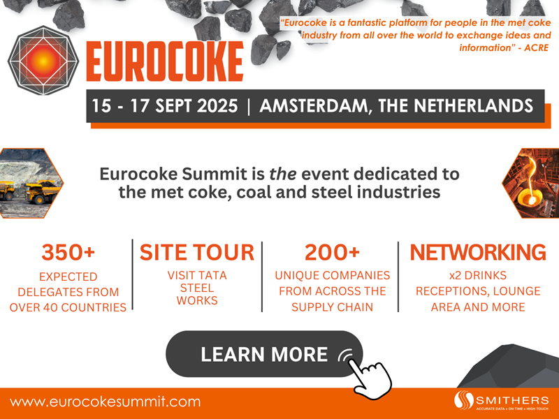 Eurocoke Summit 2025: Decarbonisation, Innovation & Global Market Insight at the Forefront of This Year’s Event