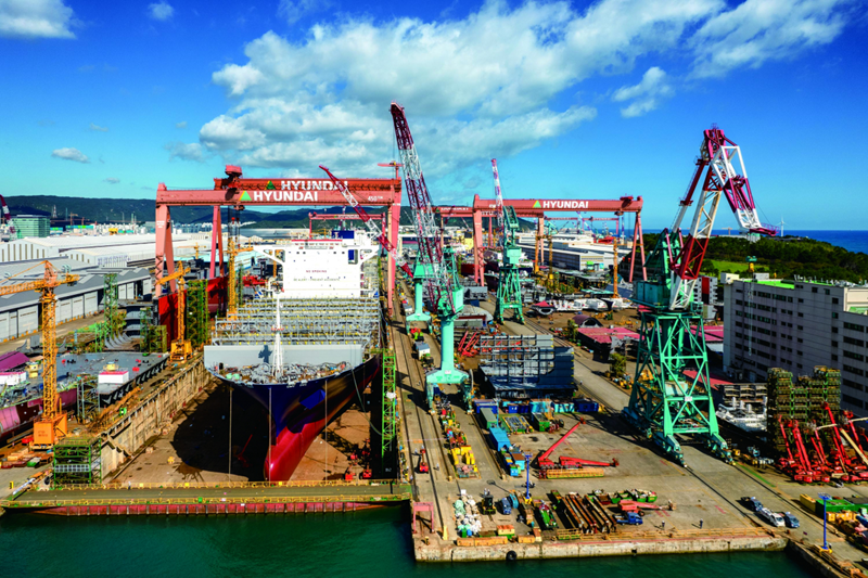HD Hyundai Heavy Industries aims to build a new shipbuilding base in Morocco
