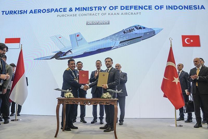 Historic development in the Defense Industry: First signatures signed for the export of the national fighter jet KAAN