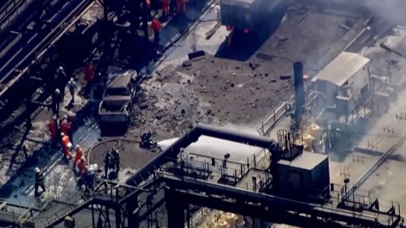 ABD’nin Pittsburgh bölgesindeki U.S. Steel fabrikasında patlama
