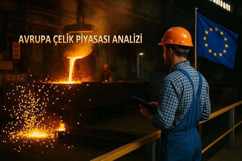 Avrupa çelik piyasasında fiyatlar sabit, sonbahar beklentileri öne çıkıyor