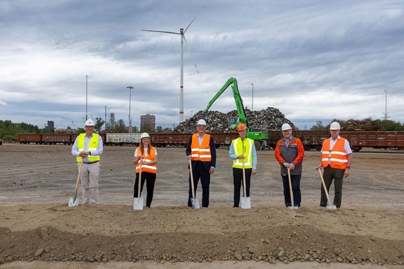 Salzgitter Group starts construction of EUR 30 million steel scrap shredder