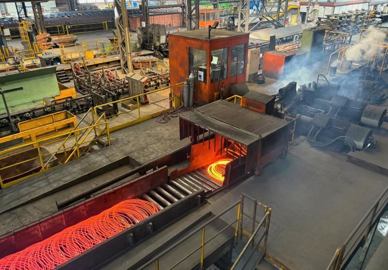 Stahl Gerlafingen, filmaşin fabrikasındaki modernizasyon sonrası üretim performansını artırdı