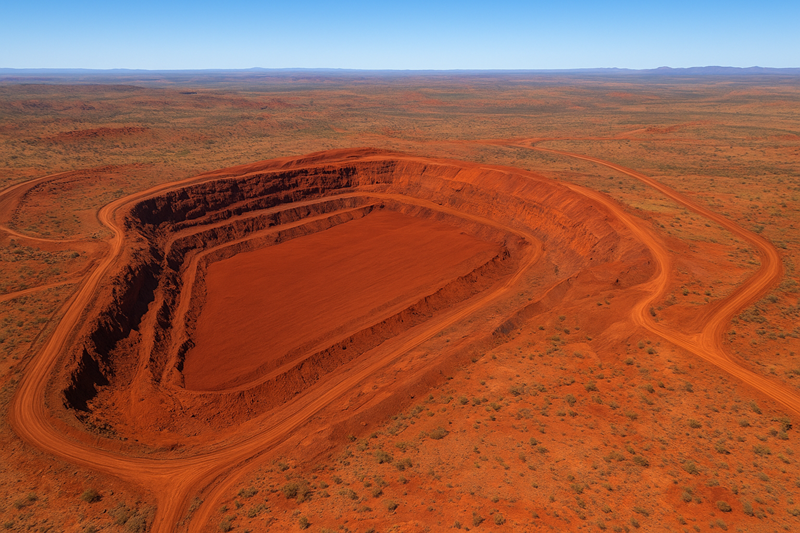 "The largest iron ore reserve on the planet has been discovered in Australia"