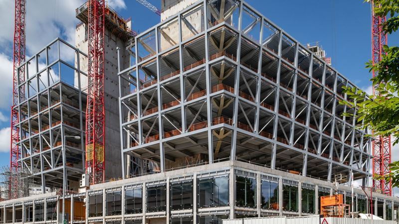ArcelorMittal showcases XCarb® steel in its new headquarters building