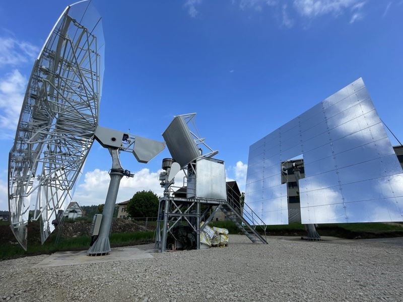 The world’s first solar furnace that recycles steel has started operating in Switzerland