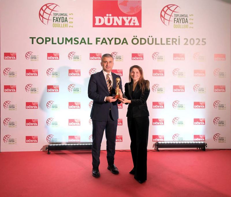 Çolakoğlu Metalurji Spor Kulübü’ne toplumsal fayda ödülü