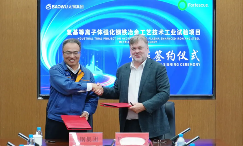 Fortescue ve TISCO, yeşil demir üretim teknolojisi denemesinde güçlerini birleştiriyor