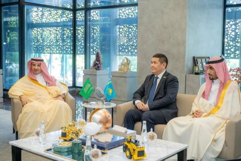 Kazakistan ve Suudi Arabistan madencilik ve metalurjide iş birliğini artırmayı hedefliyor