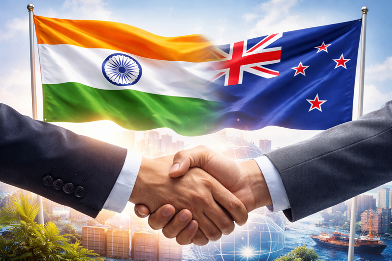 India and New Zealand sign free trade agreement