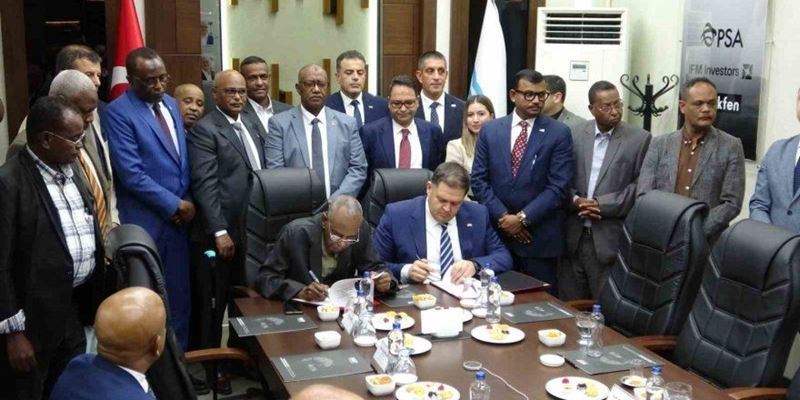 Mersin International port and Sudan port signed cooperation agreement