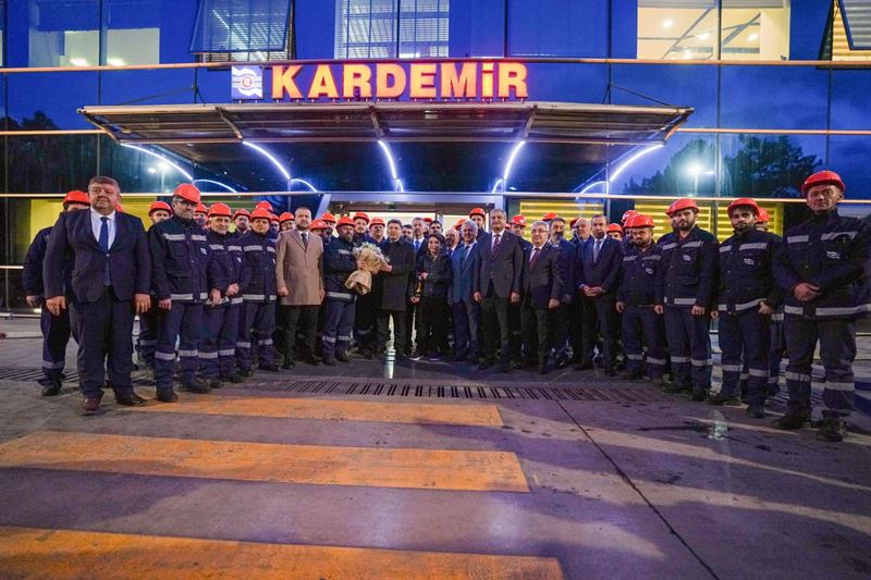 Adalet Bakanı Yılmaz Tunç'tan Kardemir' e ziyaret 