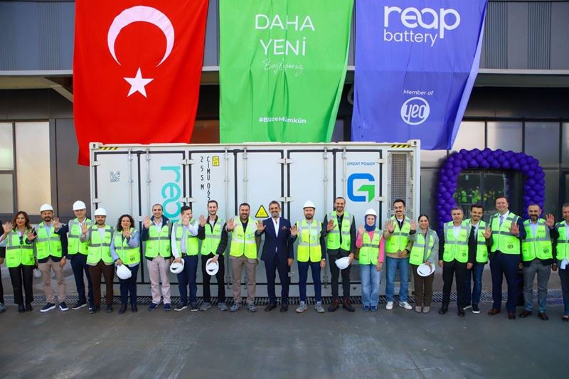 YEO Teknoloji'nin iştiraki Reap Battery, üretime başladı 