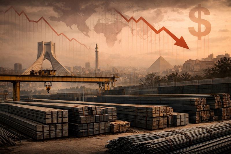 The Middle East and Africa steel market remains stable due to political and currency pressures
