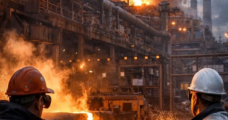 Steel production in Ukraine continues despite power outages