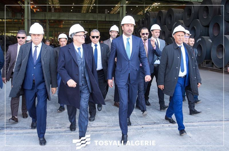 Tosyalı Algeria carried out its first export of the year with 22 thousand tons