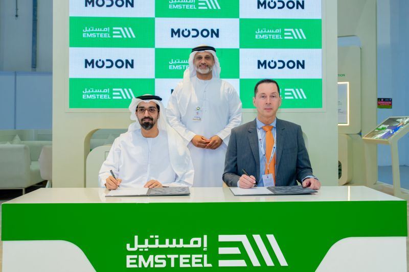 EMSTEEL ve Modon, sürdürülebilir ve yüksek dayanımlı çelik çözümleri için mutabakat zaptı imzaladı