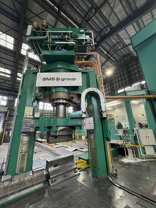 Nakamura signed an FAC with SMS group for a 12.5-MN forging press