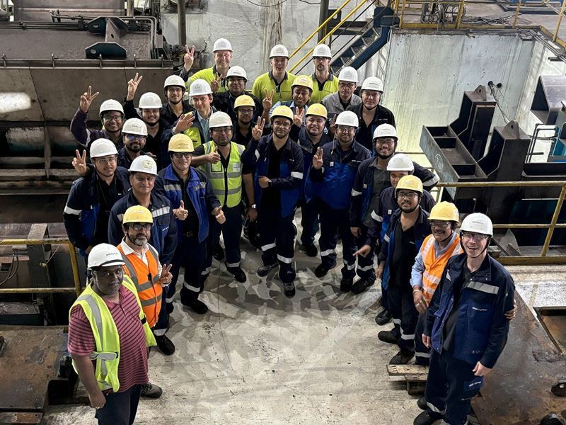 Tata Steel and SMS group produce first strip after comprehensive CSP® plant modernization