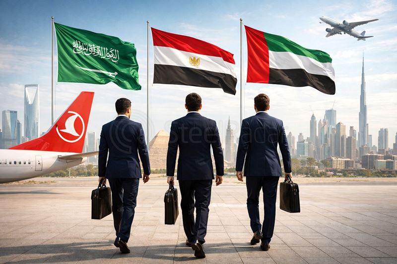 Türk iş insanları Suudi Arabistan, Mısır ve BAE’ye ticaret çıkarmasına hazırlanıyor