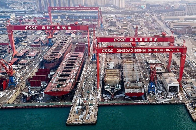 China maintains leadership in shipbuilding in 2025