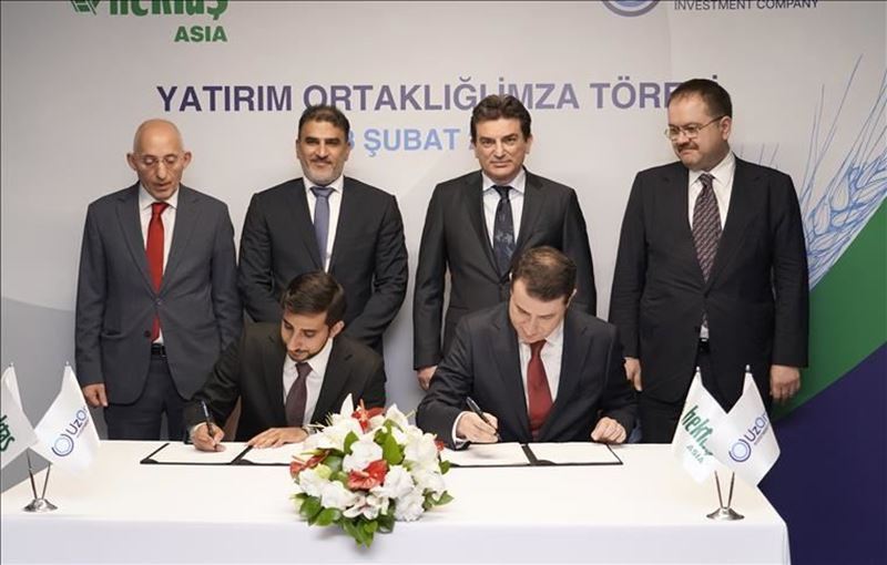 UzOman has become a partner with a 33.3% stake in Hektaş Asia LLC, a group company of OYAK