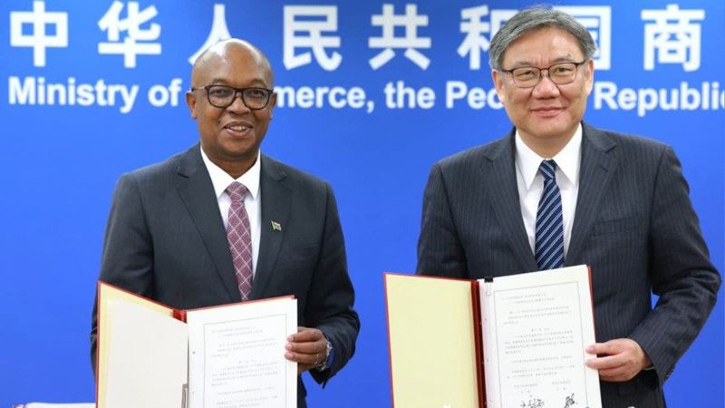 Comprehensive trade and investment agreement signed between South Africa and China