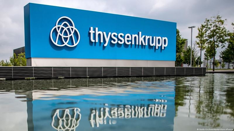 Thyssenkrupp ilk çeyrekte 334 milyon euro zarar açıkladı