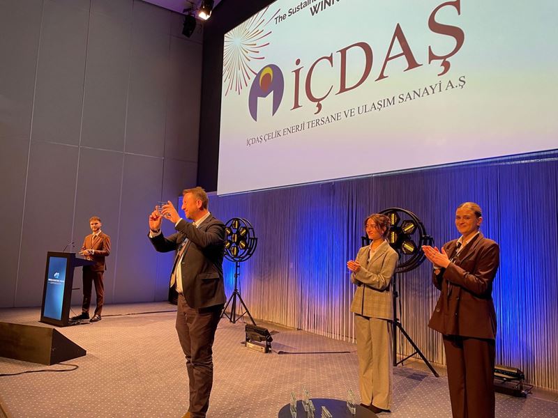  İÇDAŞ The Sustainable Shipyard Award ödülüne layık görüldü