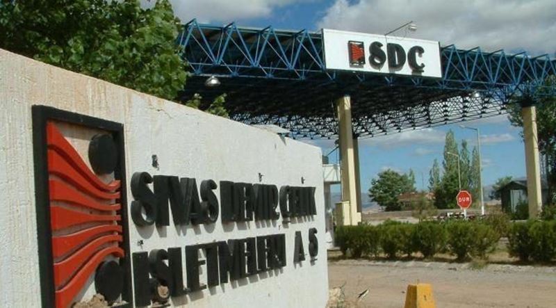 Sivas Iron and Steel Factory, one of Turkey’s largest industrial enterprises, is being transferred to the Savings Deposit Insurance Fund (TMSF)