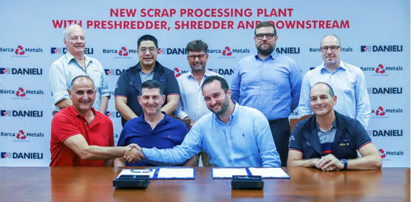 Barca Metals, hurda işleme tesisi için Danieli Centro Recycling’i seçti