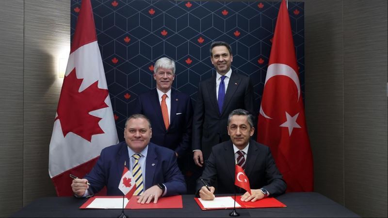 A nuclear energy cooperation agreement has been signed between Türkiye and Canada.