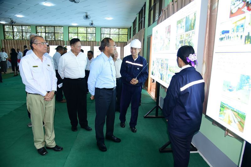 An air separation plant has been opened at the Pangpet steel mill in Myanmar