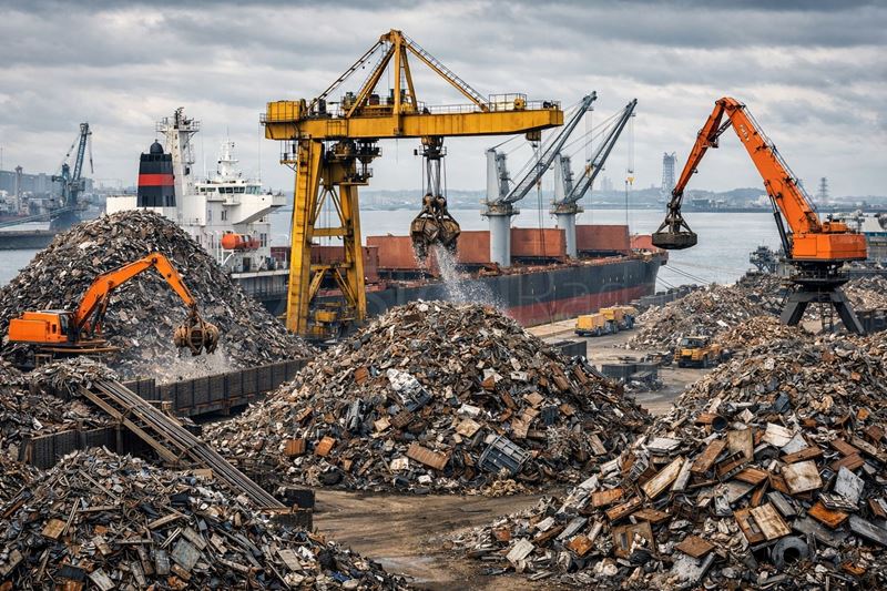 In the Turkish imported scrap market, rising freight costs and cautious buying limit activity