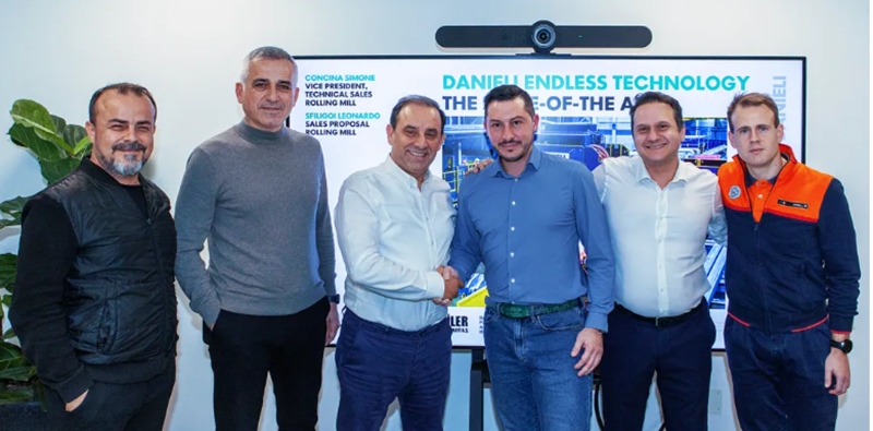 Ekinciler, yeni Danieli K-Kaynak sistemiyle saatte 180 ton üretime hazırlanıyor