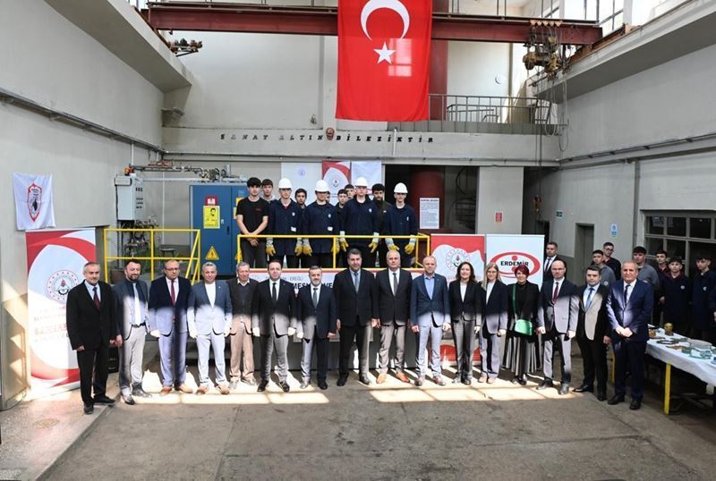Production-focused support from Erdemir for vocational education