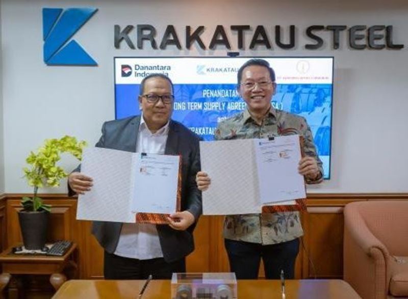 Krakatau Steel signs long-term supply agreement boosting local steel sector