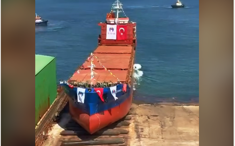 İÇDAŞ’s new ship “İÇDAŞ-29” was officially launched with a ceremony